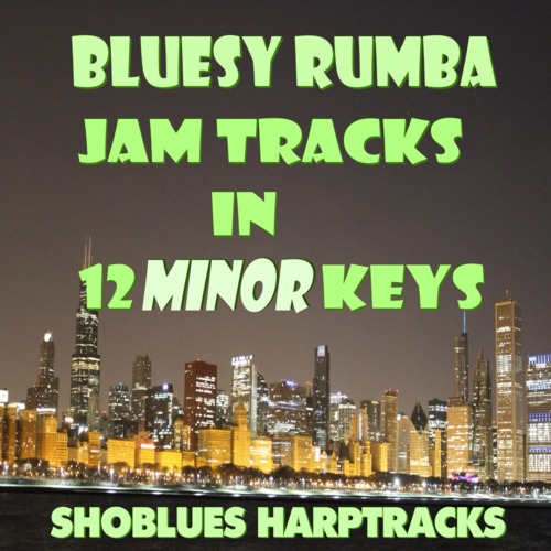 Product picture Bluesy Rumba Jam Tracks In 12 Minor Keys